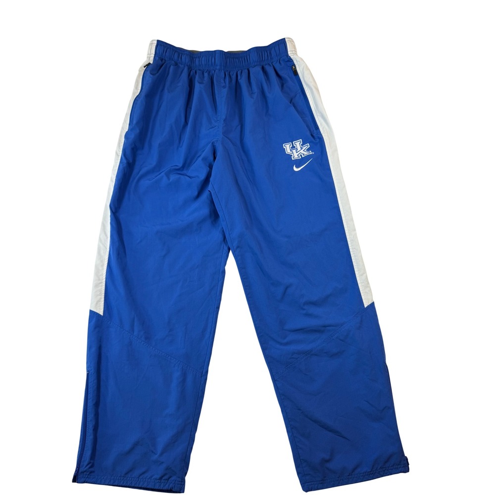 Nike Storm-FIT Kentucky Wildcats Pants Mens XL Blue White Ripstop Track Trousers